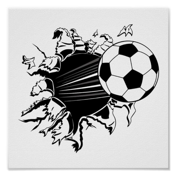 Рисунок на тему футбол
