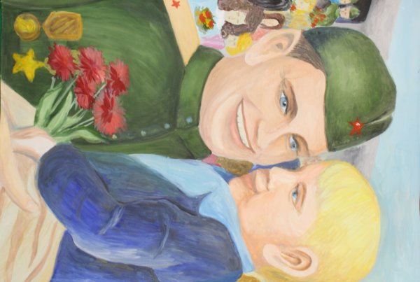 Рисунок на тему 9 мая день Победы