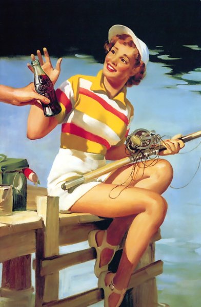 Пин ап художник Валерий Барыкин