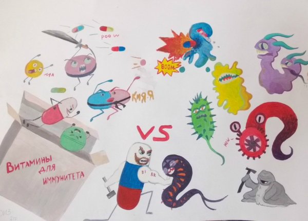 День иммунитета рисунок