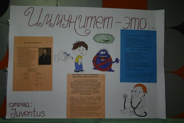 Плакат Всемирный день иммунитета