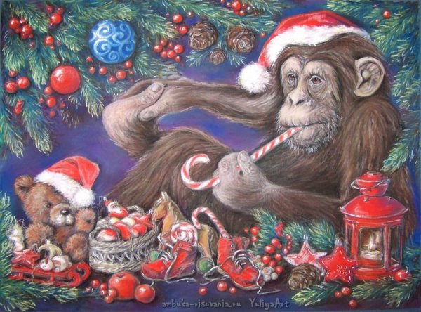 Новогодние обои на рабочий стол 2016