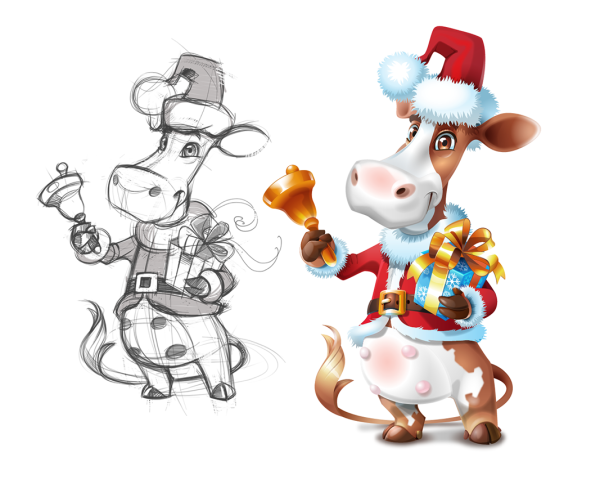 Новый год год быка