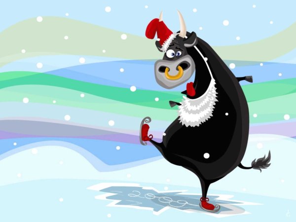 Плакат "с новым годом!"