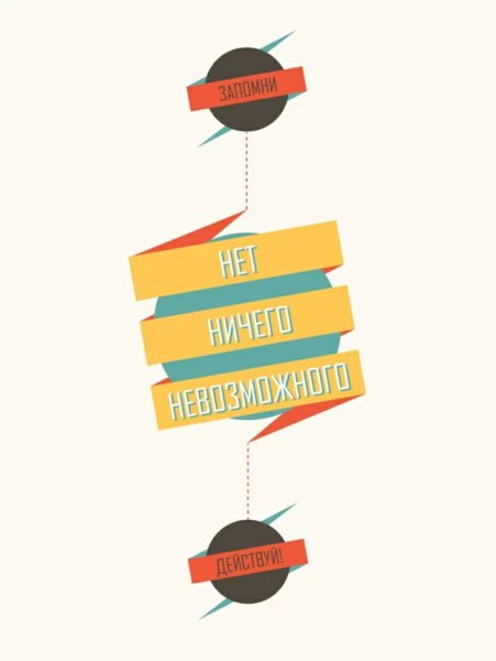 Современные Мотивирующие плакаты