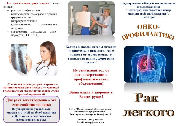 Профилактика заболеваний молочной железы буклет