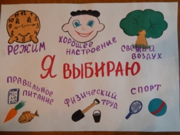 Плакаты на тему здоровья