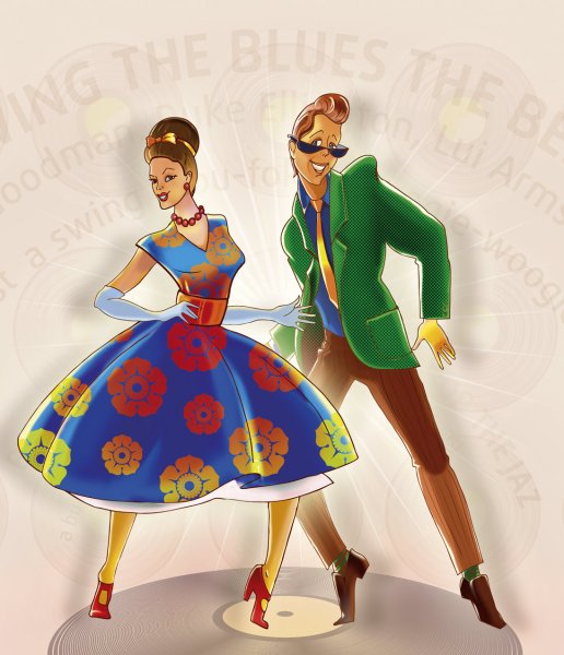 Стиляги плакат