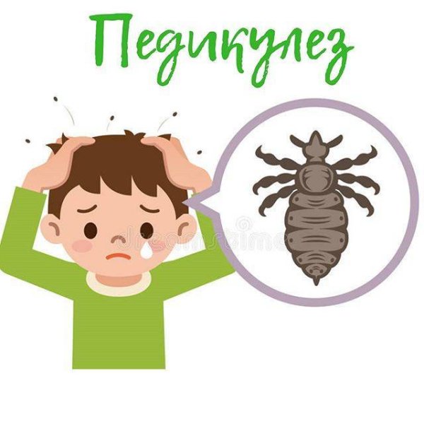 Вши мультяшные