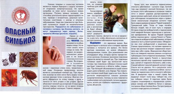 Профилактика педикулеза и чесотки