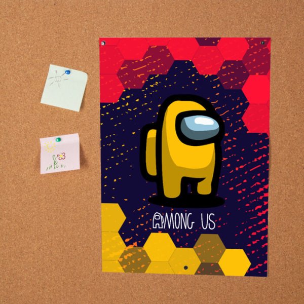 Among us плакат