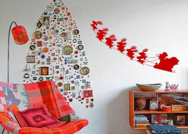 Рождественские постеры в скандинавском стиле