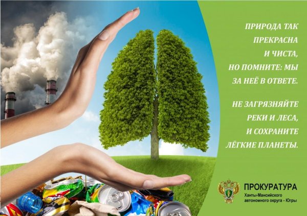 Плакат загрязнение