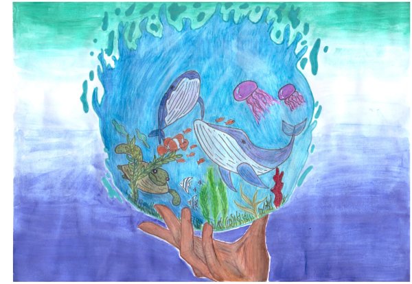 Мир воды рисунок на конкурс