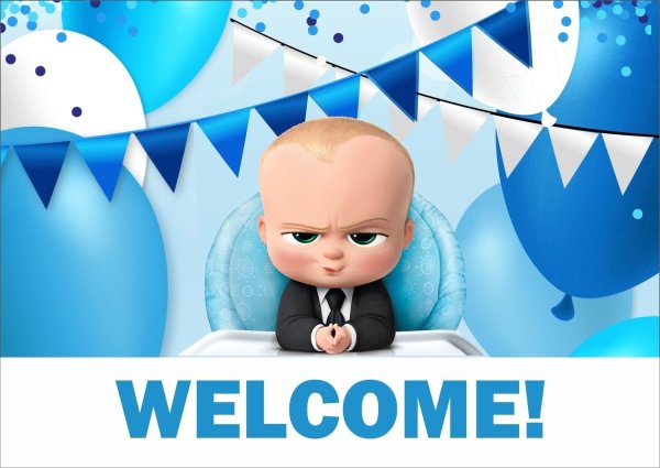 Босс молокосос фон