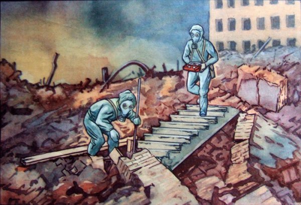 Нарисовать плакат на тему Гражданская оборона