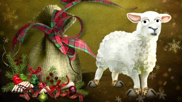 Новогодняя коза