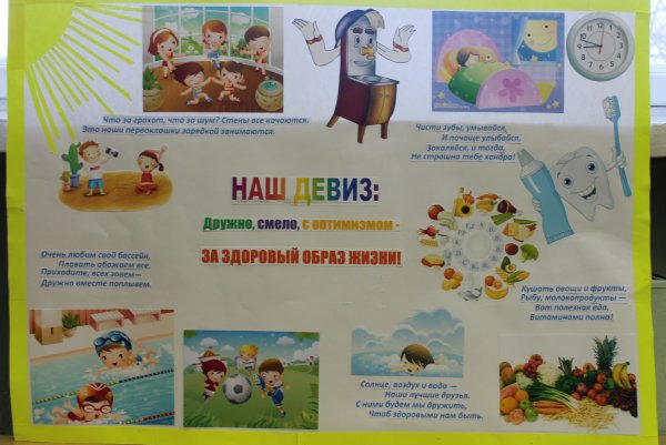 Здоровым быть здорово плакат