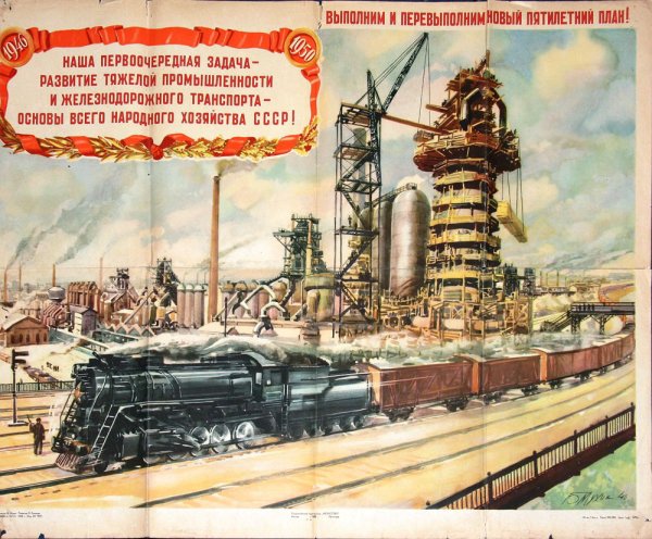 Советские агитационные плакаты