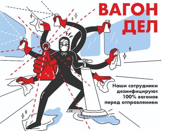 Плакаты Московского метрополитена