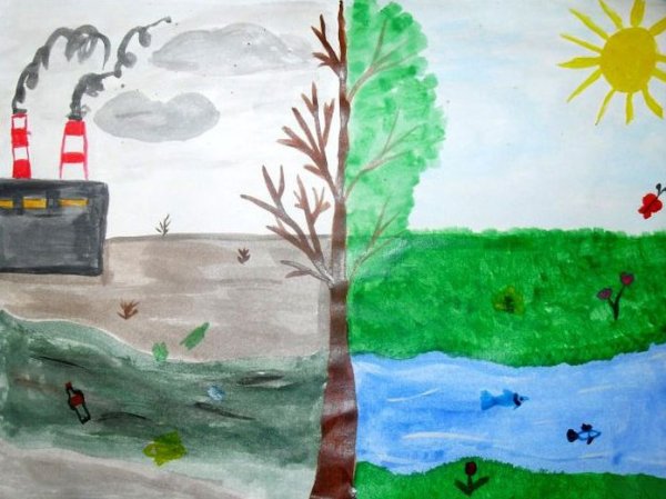 Плакат берегите воздух