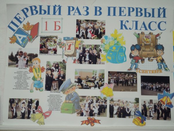 Плакат на выпускной 4 класс