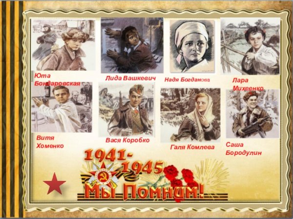 Плакат на тему герой войны