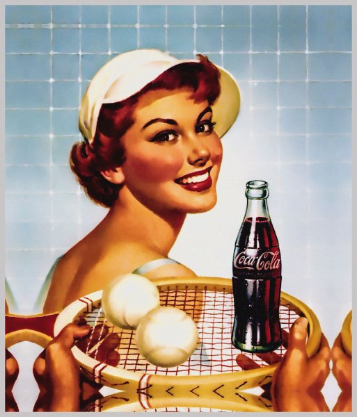 Пин ап реклама Кока колы