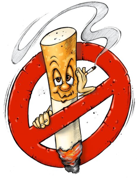 Плакат нет курению