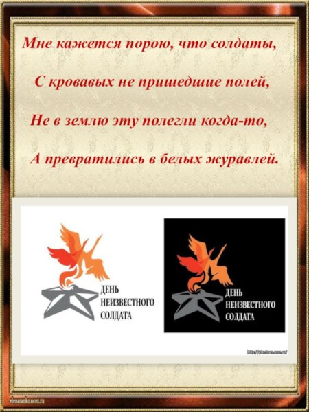 День неизвестного солдата