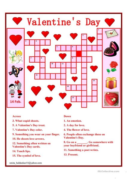St Valentine's Day Flashcards