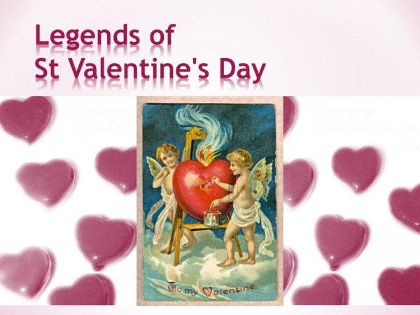 Плакат на день влюбленных