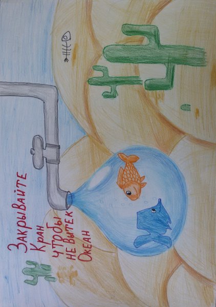 Листовка берегите воду