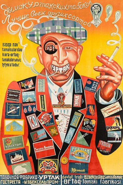 Советские рекламные плакаты