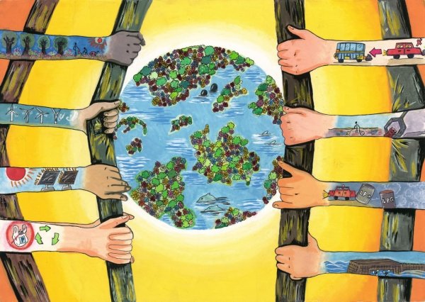 Плакат на тему экология