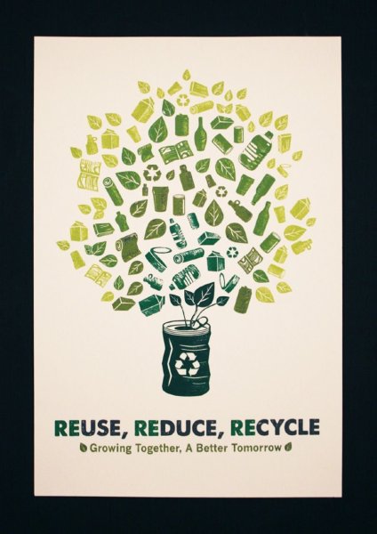 Экологический плакат