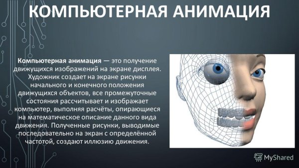 Виды компьютерной анимации