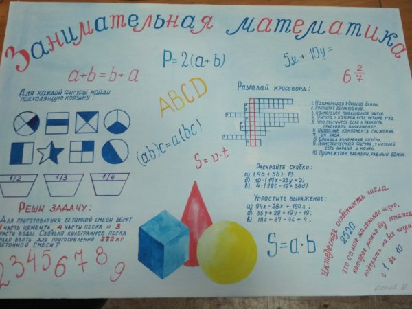 Стенгазета по геометрии