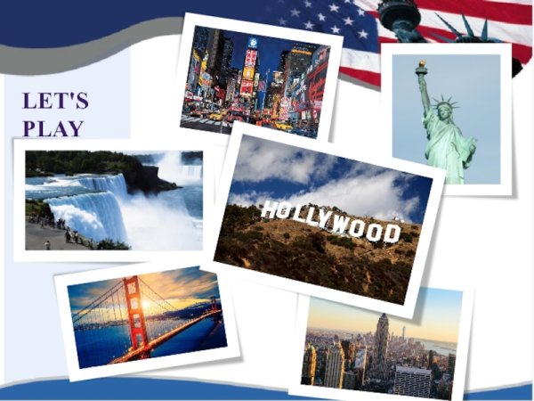 Достопримечательности США на английском