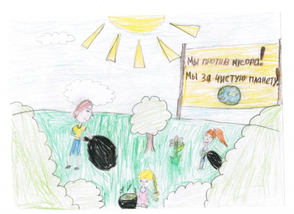 Мы за чистую планету рисунки