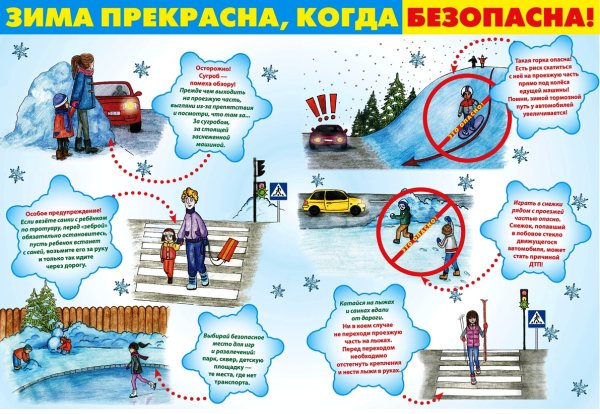 Безопасность зимой