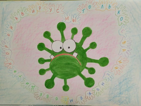 Плакат на тему вирусы