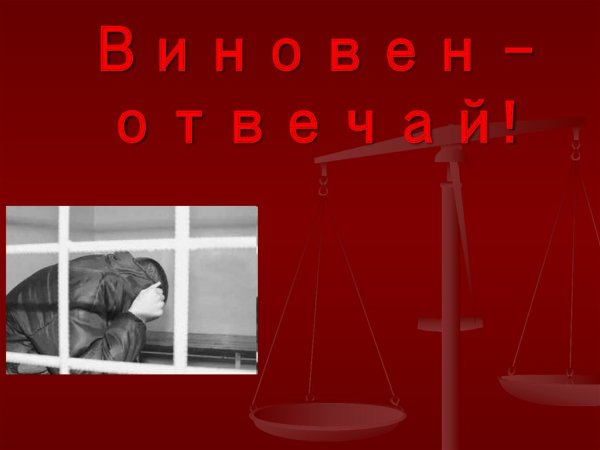 Законопослушный человек. Противозаконное поведение.