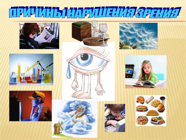 Зрение как сберечь рисунок