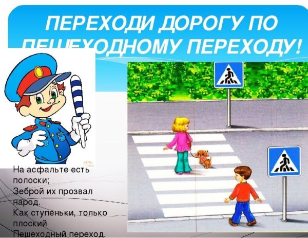 ПДД для пешеходов для детей