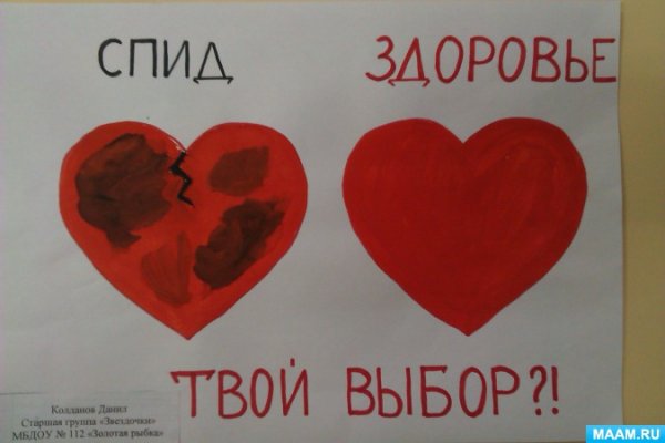 Плакат против ВИЧ