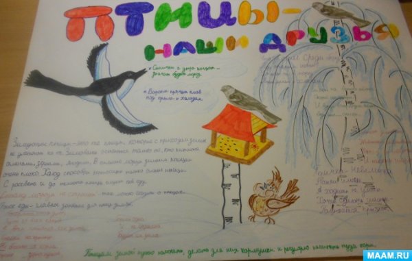 День птиц плакат