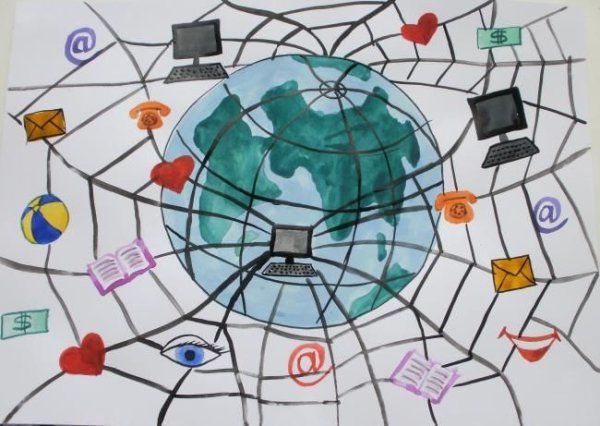 Плакат против СПИДА