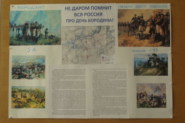 Рисунок на тему недаром помнит вся Россия про день Бородина