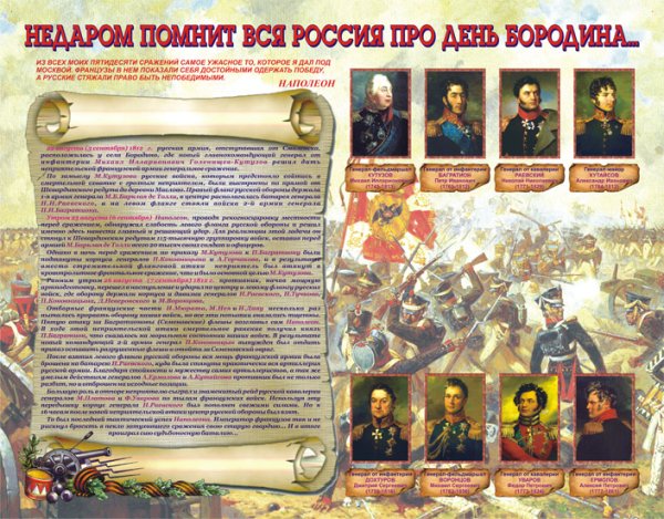 "Недаром помнит вся Россия..."